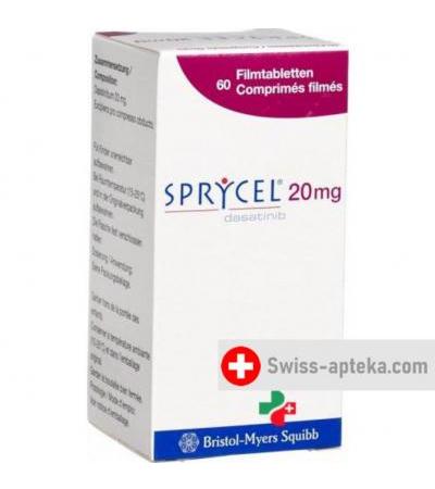 Спрайсел 20 мг 60 таблеток покрытых оболочкой