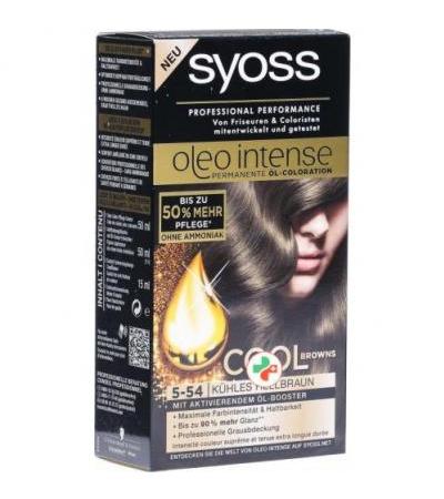 Syoss Oleo 5-54 Kuhles Hellbraun