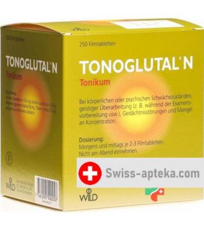 Тоноглутал Н 250 таблеток покрытых оболочкой 
