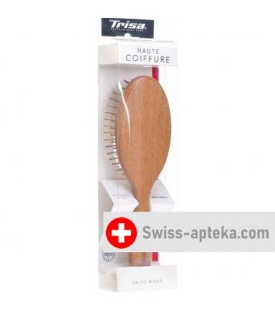 Trisa Haute Coiffure Natural Large Holz