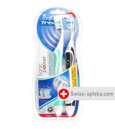 Trisa Sonic Power Akku Complete Protect Medium Duo