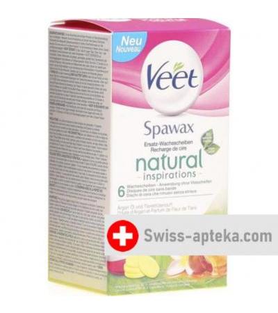Veet Spawax Ersatz-Wachsscheibe Natural 6 штук