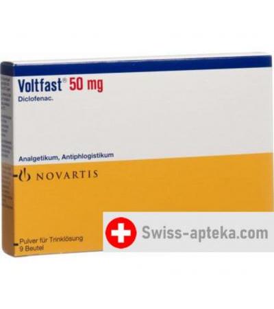 Вольтфаст 50 мг порошок 3 пакетика