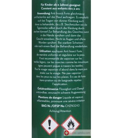 Phytopharma Anti-Insect Spray forte mit Icaridin - 150ml