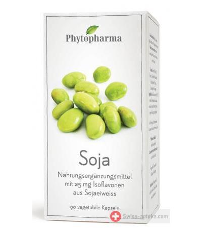 Phytopharma Soja Kapseln - 90 Stk.