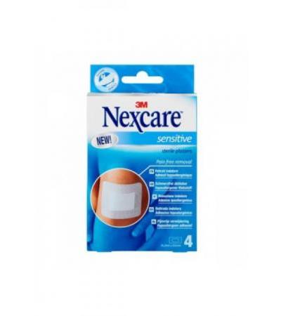 3M NEXCARE Sensitive Skin Pads 76.2x101mm 4 Stk