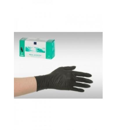 ABENA U-Handsch Nitril M puderfr schwarz 200 Stk