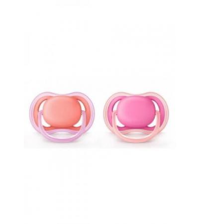 AVENT PHILIPS Schnul UltraAir 6-18M Einf Mäd 2 Stk