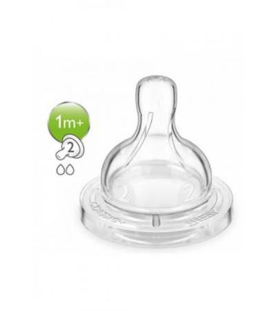 AVENT PHILIPS Tee Sauger 2 Loch 2 Stk
