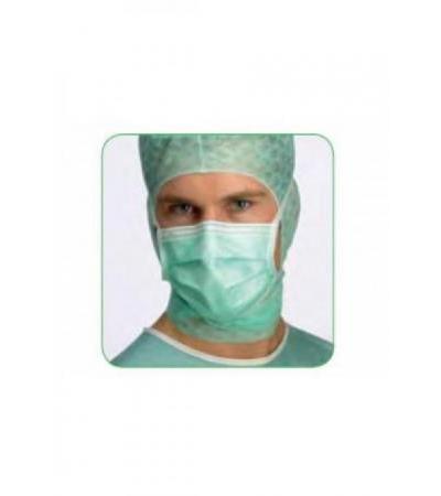 BARRIER OP Masken Basic grün Typ II Binden 50 Stk