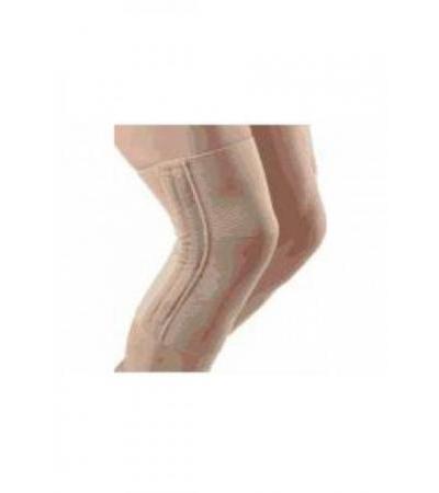 BILASTO Kniebandage je 2 Spiralfedern M beige