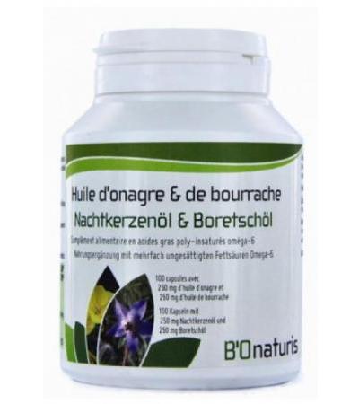 BIONATURIS Nachtke+Borretsch Kaps 500 mg 180 Stk