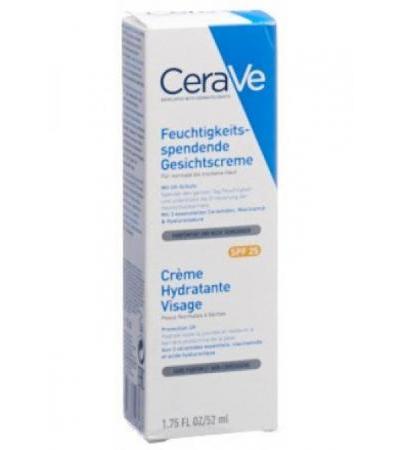 CERAVE Feuchtigkeitsspend Gesichtscr SPF25 52 ml