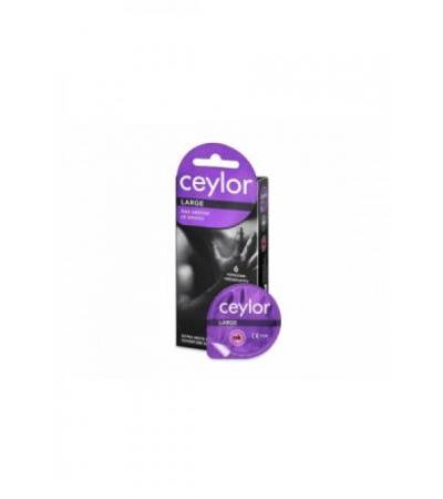 CEYLOR LARGE Präservativ m Reservoir 6 Stk
