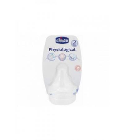 CHICCO Phys Anti-Kolik Saug Sil 2Lo 2+m IDF 2 Stk