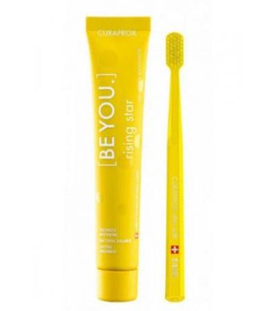 CURAPROX BE YOU 90ml Zahnpaste u Zahnbürste gelb