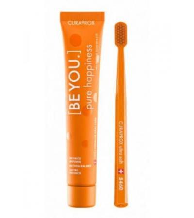 CURAPROX BE YOU 90ml Zahnpaste u Zahnbürste orange
