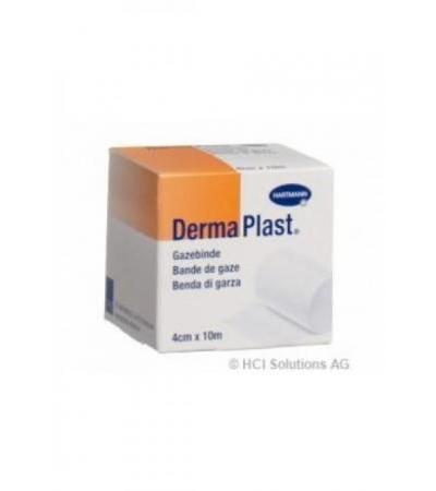 DERMAPLAST Gazebinde festkantig 10mx4cm 10 Stk