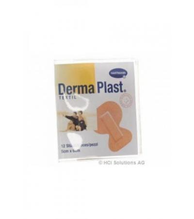 DERMAPLAST TEXTIL Fingerspitzenverb 5x6cm 12 Stk