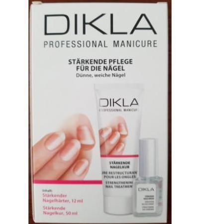 DIKLA Stärkendes Nagelpflege Set dünne weich Nägel