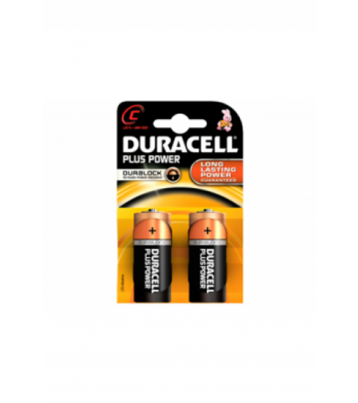 DURACELL Batt Plus Power MN1400 C 1.5V 2 Stk