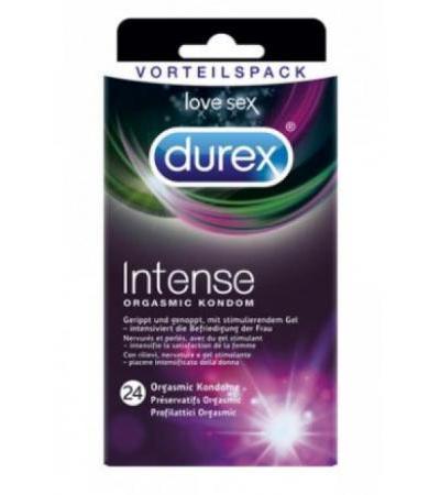 DUREX Intense Orgasmic Präservativ Big Pack 24 Stk