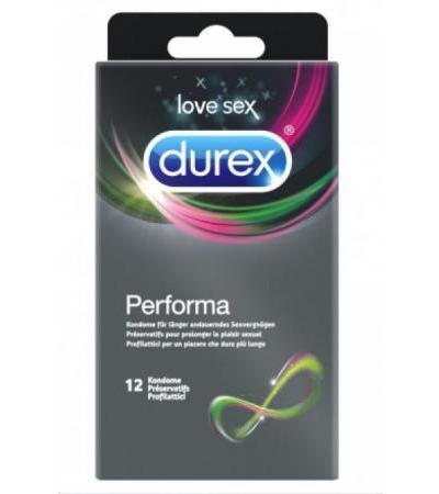 DUREX Performa Präservativ für längeren Sex 12 Stk