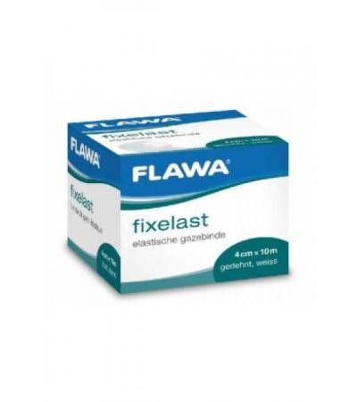 FLAWA FIXELAST Gazebinde 10mx4cm weiss Schachtel