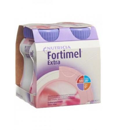 FORTIMEL Extra Erdbeere 4 Fl 200 ml