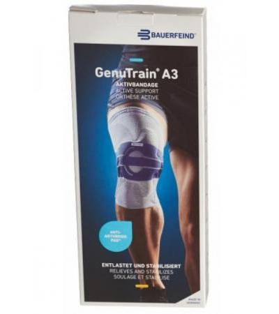 GENUTRAIN A3 Aktivbandage Gr3 rechts titan