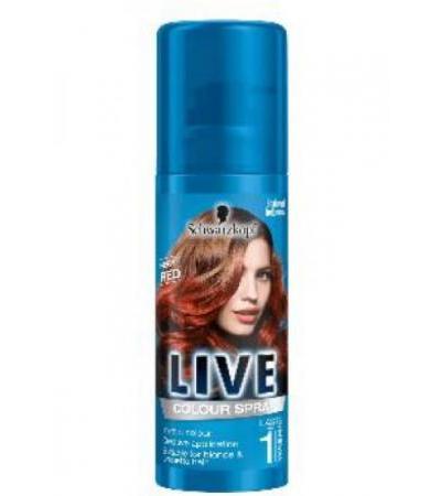 LIVE Color Spray Crafts Fiery RedL 120 ml