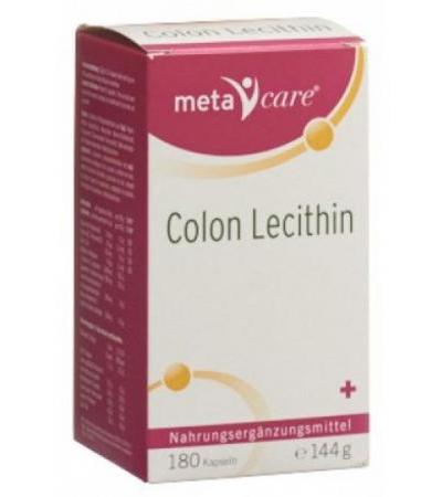 META CARE Colon Lecithin Kaps (neu) 180 Stk