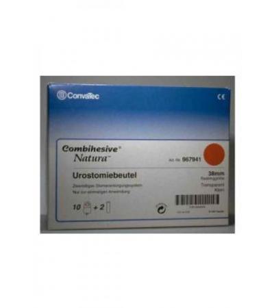 NATURA Uro Beutel Knickversch 350ml 38mm tr 10 Btl