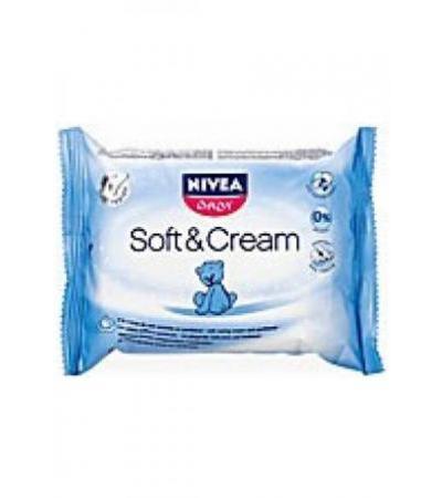 NIVEA BABY Soft&Cream Feuchttücher Reisegrö 20 Stk