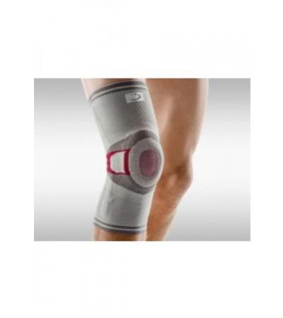OMNIMED Dynamic Genu Kniebandage XL grau/bordeaux