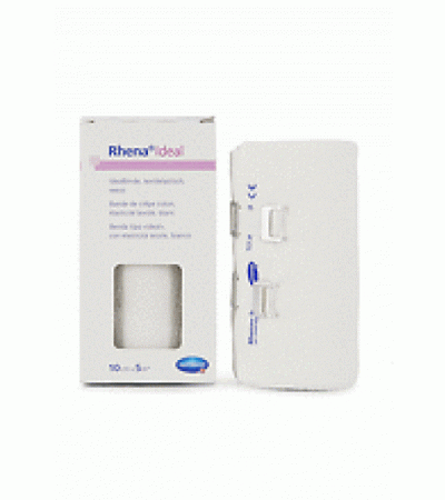 RHENA IDEAL Elastische Binde 6cmx5m weiss 10 Stk