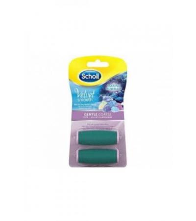SCHOLL Velvet Smooth Pedi Roll fein Meeresmi 2 Stk