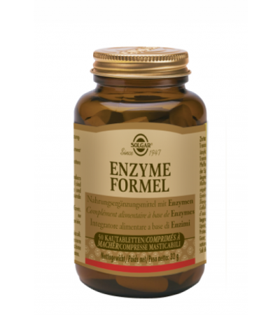 SOLGAR Enzyme Formel Kautabl Fl 50 Stk