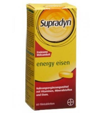 SUPRADYN energy eisen Filmtabl Ds 60 Stk