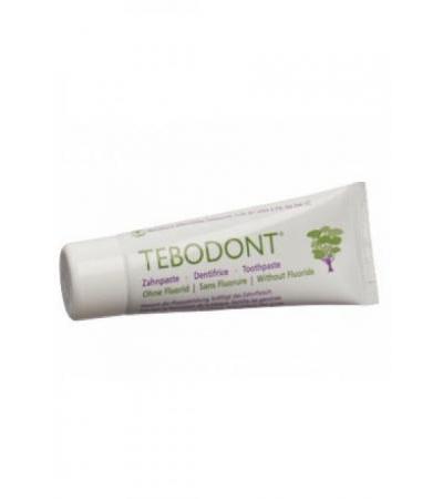 TEBODONT Zahnpaste ohne Fluorid 75 ml