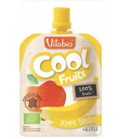 VITABIO Cool Fruits Apfel Banane Bio Btl 90 g