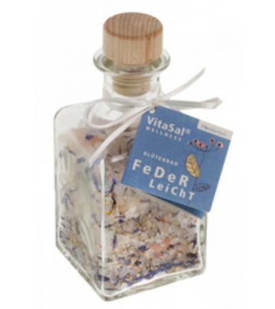 VITASAL Blütenbad Federleicht Glas konisch 200 g