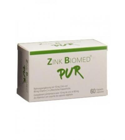 ZINK BIOMED PUR Kaps 60 Stk