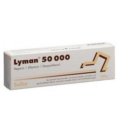 LYMAN 50000 SALBE 50000 IE TB 100 G