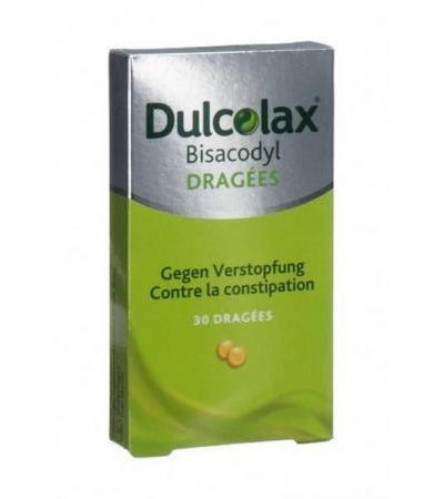 DULCOLAX BISACODYL DRAGÉES 30 DRAGÉES