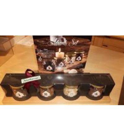 BIOFARM ERLESENE TROCKENFRÜCHTE/MANDELN IM GLAS