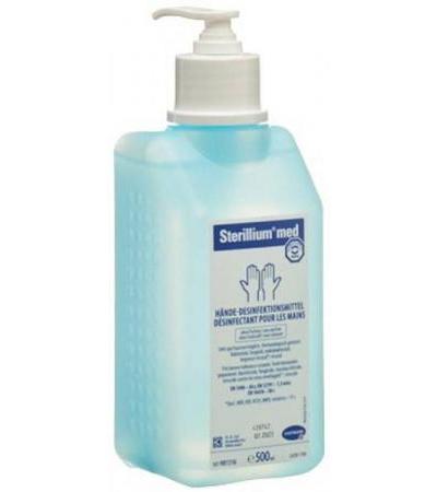 STERILLIUM MED HÄNDE-DESINFEKTIONSMITTEL MIT PUMPE 500 ML