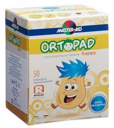 ORTOPAD HAPPY OCCLUSIONSPFLASTER REGULAR 50 STÜCK
