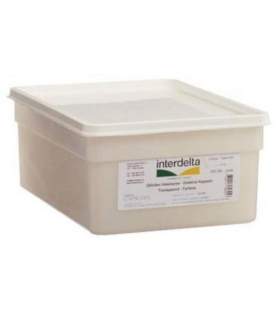 GELATINE KAPSELN 000 TRANSPARENT INTERDELTA BOX 500 STK