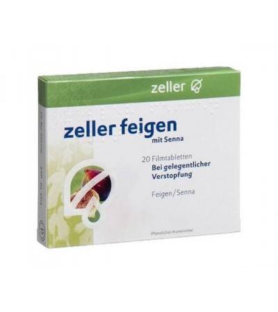 ZELLER FEIGEN MIT SENNA 20 FILMTABLETTEN